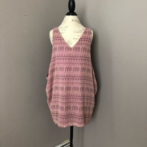 Elephant print tunic